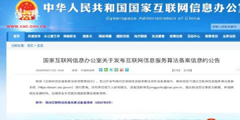 算法監管新里程 國家網信辦發布備案清單，微信等頭部平臺納入其中